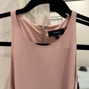 Theory City Drape Perfect Tie Tank Top